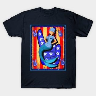 Vietnam Veteran Mermaid T-Shirt